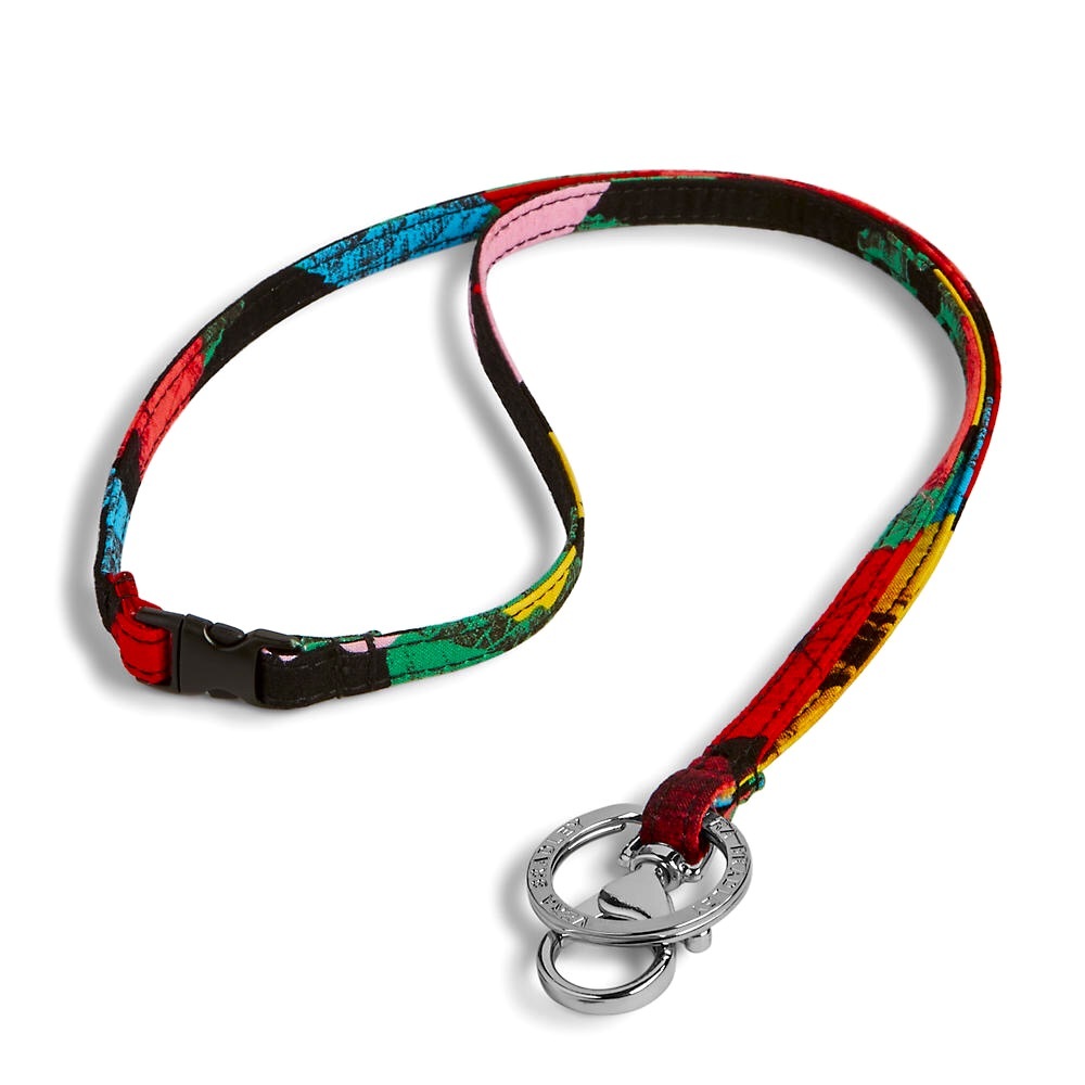 Vera Bradley Havana Rose Breakaway Lanyard NWT